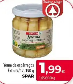 SPAR Lanzarote Yema de espárragos Extra 9/12 oferta