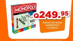Suma Supermercados Monopoly juego de mesa clásico oferta