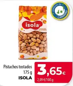 SPAR Lanzarote isola pistachos tostados oferta