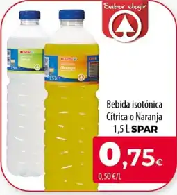 SPAR Lanzarote SPAR Bebida isotónica Cítrica o Naranja oferta