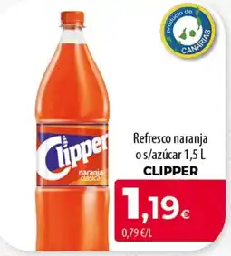 SPAR Lanzarote Clipper refresco naranja oferta