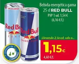 SPAR Lanzarote Red Bull oferta