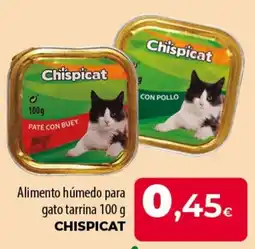 SPAR Lanzarote Chispicat alimento húmedo para gato tarrina oferta