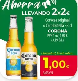 SPAR Lanzarote Corona cerveza oferta