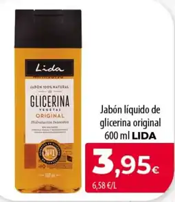 SPAR Lanzarote Lida jabón líquido de glicerina original oferta