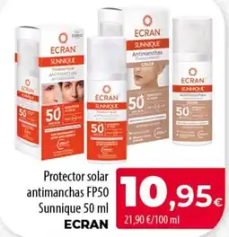 SPAR Lanzarote Ecran protector solar antimanchas fp50 sunnique oferta