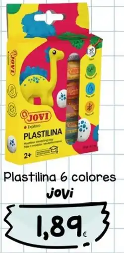 SPAR Lanzarote Jovi plastilina 6 colores oferta