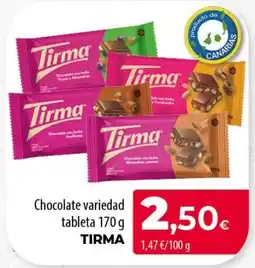 SPAR Lanzarote Tirma chocolate variedad oferta