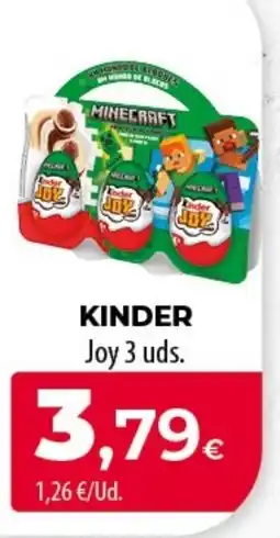 SPAR Lanzarote Kinder Joy 3 uds. oferta
