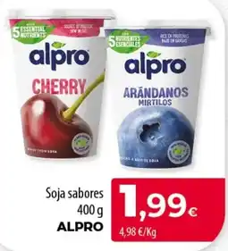 SPAR Lanzarote Alpro soja sabores oferta