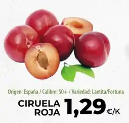 SPAR Lanzarote Ciruela Roja oferta