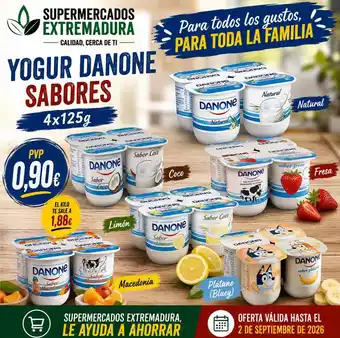 Danone yogur sabores