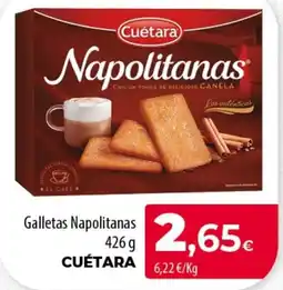SPAR Lanzarote Cuétara Napolitanas oferta
