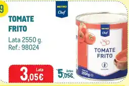 Makro Metro Chef tomate frito oferta