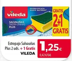 SPAR Lanzarote Vileda salvaunhas salva-unhas plus oferta