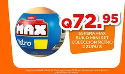 Suma Supermercados Zuru esfera max build mini set colección retro 2 zuru 8 oferta