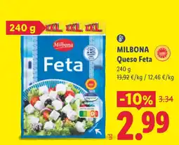 Lidl Milbona Queso Feta oferta