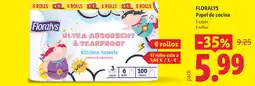 Lidl Floralys papel de cocina oferta