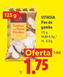 Lidl Vitasia pan de gamba oferta