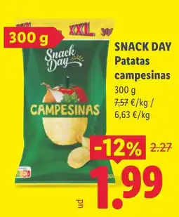 Lidl Snack Day patatas campesinas oferta