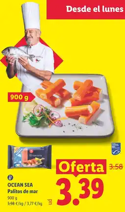 Lidl Ocean Sea Palitos de mar oferta