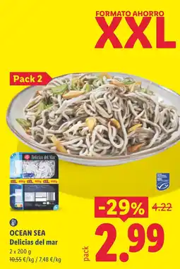 Lidl Ocean Sea Delicias del mar oferta