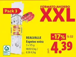 Lidl Realvalle Espetec extra oferta
