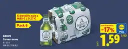 Lidl Argus cerveza suave oferta