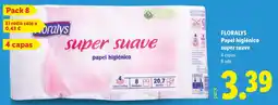 Lidl floralys papel higiénico super suave oferta