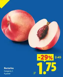 Lidl Nectarina oferta