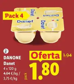 Lidl Danone Danet oferta