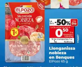 Dia Elpozo Llonganissa nobleza en llenques oferta