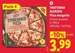 Lidl Trattoria Alfredo pizza margarita oferta