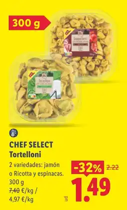 Lidl Chef Select Tortelloni oferta