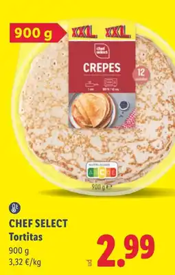 Lidl Chef Select Tortitas oferta