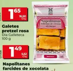 Dia Dia Galleteca galetes pretzel rosa oferta