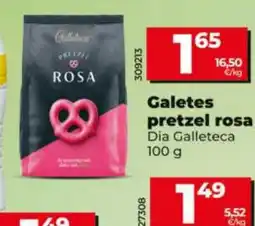 Dia Dia Galleteca galletes pretzel rosa oferta