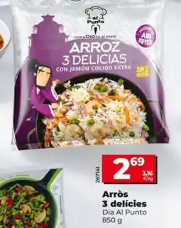 Dia Dia Al Punto arroz 3 delícies oferta
