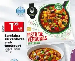 Dia Dia Al Punto Samfaina de verdures amb tomaquet oferta