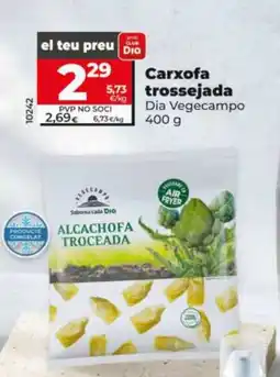 Dia Dia Vegecampo carxofa trossejada oferta