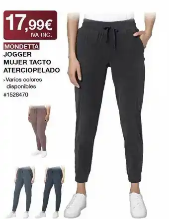 Costco Mondeta Jogger Mujer Tacto Aterciopelado oferta