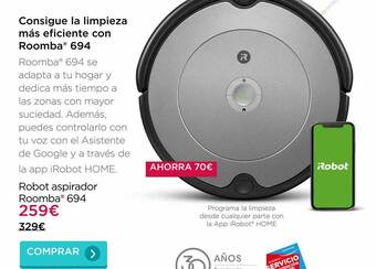 La tienda en casa Robot Aspirador Roomba 694 oferta