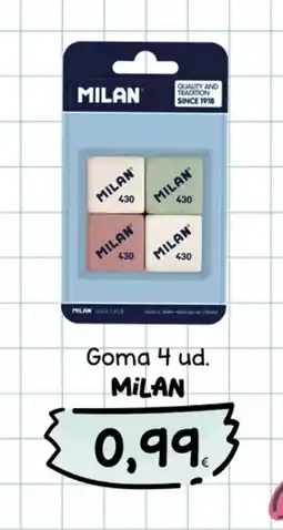 SPAR Lanzarote Milan goma oferta
