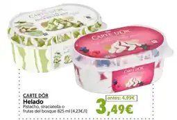 Hiper Usera Carte DóR helado oferta