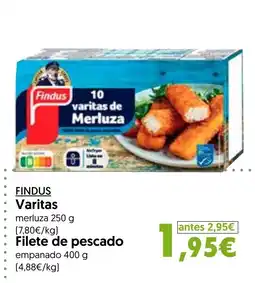 Hiper Usera Findus varitas de merluza oferta