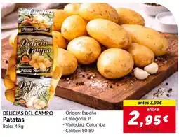 Hiper Usera Delicias del Campo patatas oferta