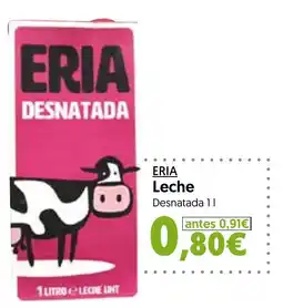 Hiper Usera Eria leche desnatada oferta