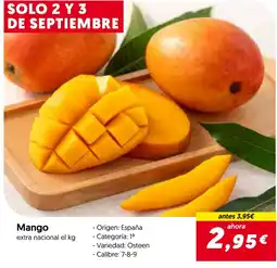 Hiper Usera Mango extra nacional oferta