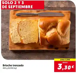 Hiper Usera Brioche trenzado oferta