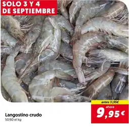 Hiper Usera Langostino crudo oferta